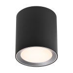 Nordlux Decke Spot Landon 14 Metall Schwarz 6.5W 600lm - 827 Extra Warmweiß | IP44 - 3-Stufen Dimmbar