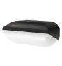  Philips LED Sicherheit Coreline BWC110 Schwarz 9W 900lm - 830 Warmweiß | 242x110mm - IP54 - Lichtsensor