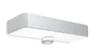 Steinel LED Wandleuchte XSolar SOL-O Silber 140lm - 830 Warmweiß | Solar - Bewegungs- und Lichtsensor 