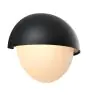 Nordlux Scorpius Applique Murale Rond Noir | Convient pour 1x E27